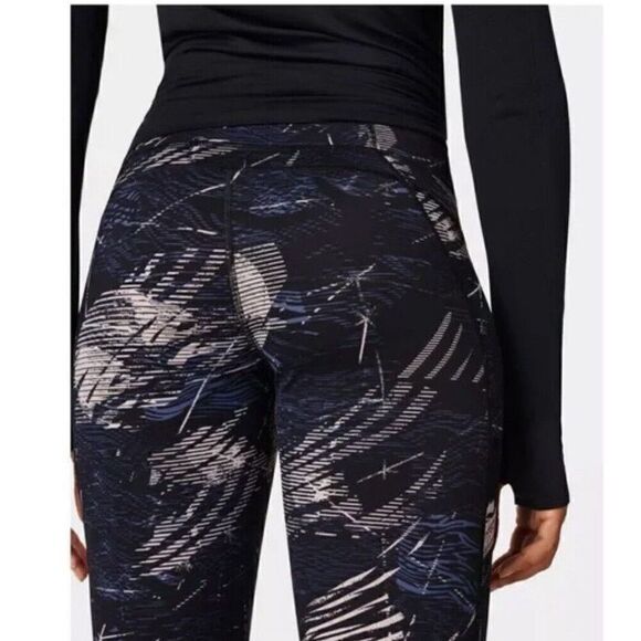 Sweaty Betty Zero Gravity Running Leggings Black Orbit Size XXS High Waisted - Picture 2 of 13